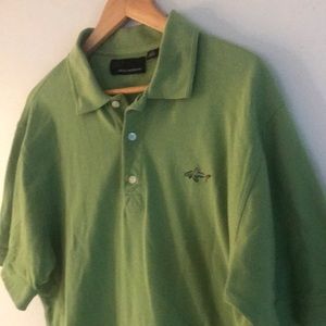 Brand new Greg Norman light green polo golf shirt